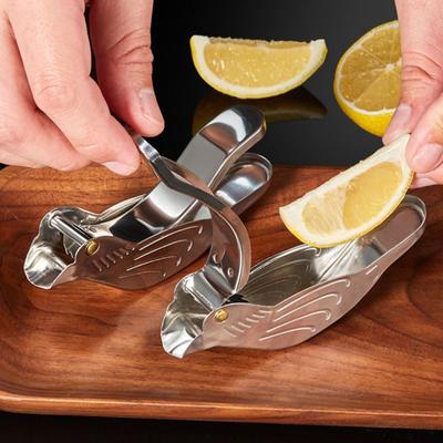 Bird Lemon Squeezer Manual Fruit Juicer Extractor Portable Lemon Press Hand Juicer for Orange Lemon Lime Pomegranate