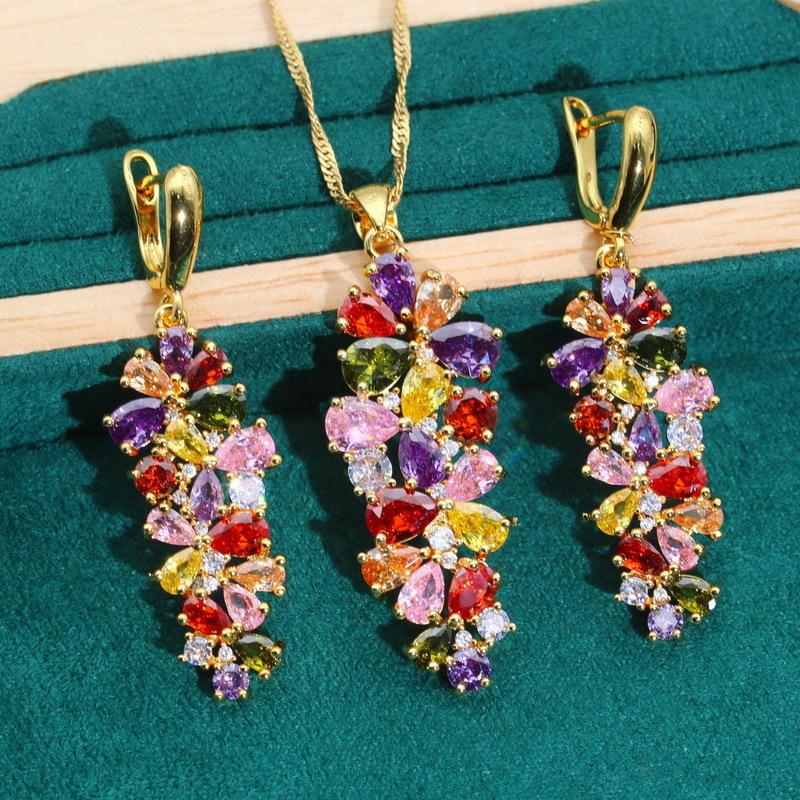 Europe and The United States New Jewelry Sets Love Long Tassels Heavy Industry Luxury Europe and The United States Temperament Personality