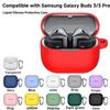 Soft Liquid Silicone Cases For Samsung Galaxy Buds 3 Pro/ Buds3 FE Headphone Protective Bluetooth Wireless Earphone Cover
