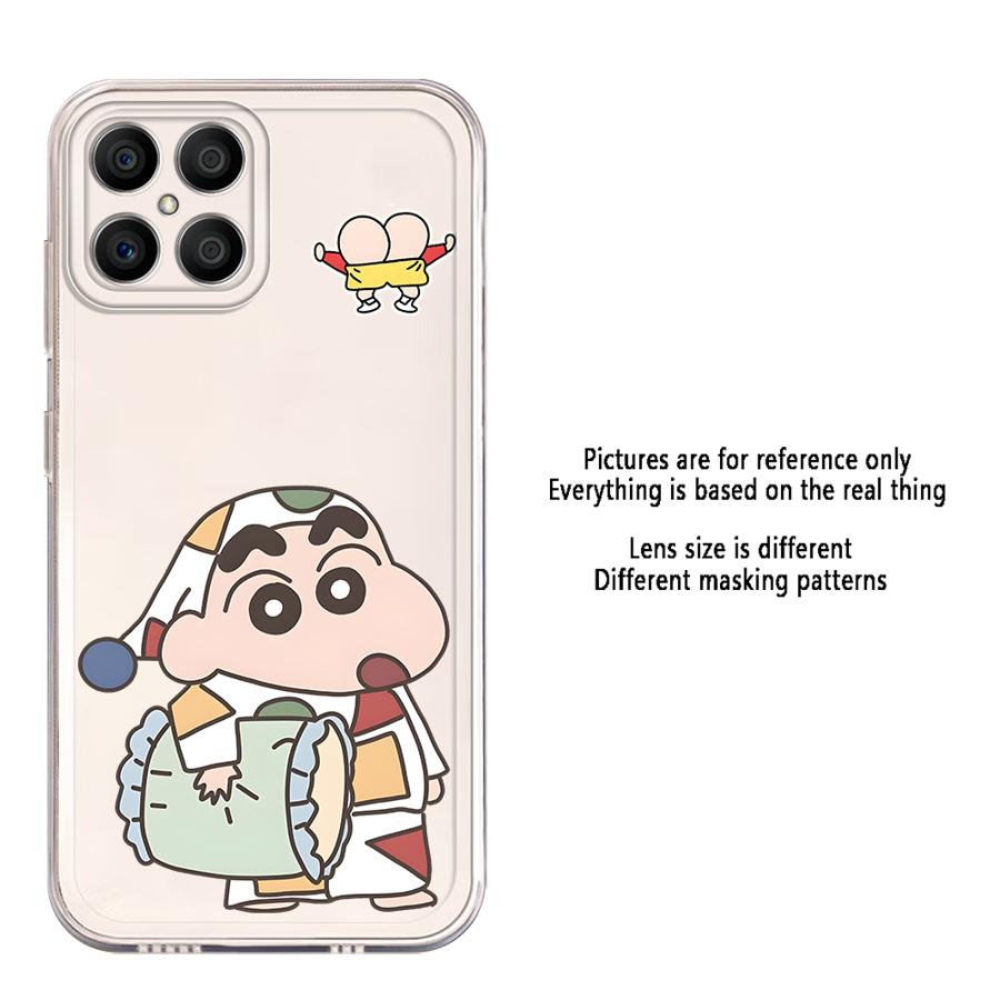 Crayon Shin Chan Soft Phone Cover Case for Honor X7b 90 Lite X9b X8b X8 X9a X8a
