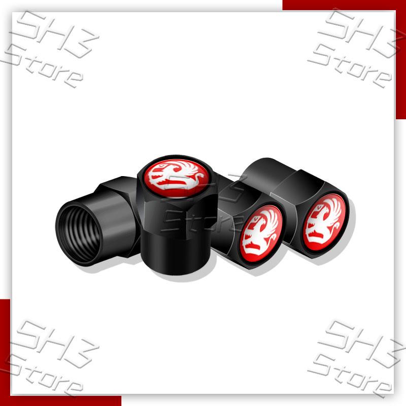 AUQ1 4Pcs/Set Car Wheel Tire Valve Caps Tyre Rim Stem Dustproof Covers For Insignia Astra G Antara Vectra Zafira Corsa b Auto Styling