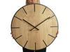 Large Wood Art Wall Clock 60cm