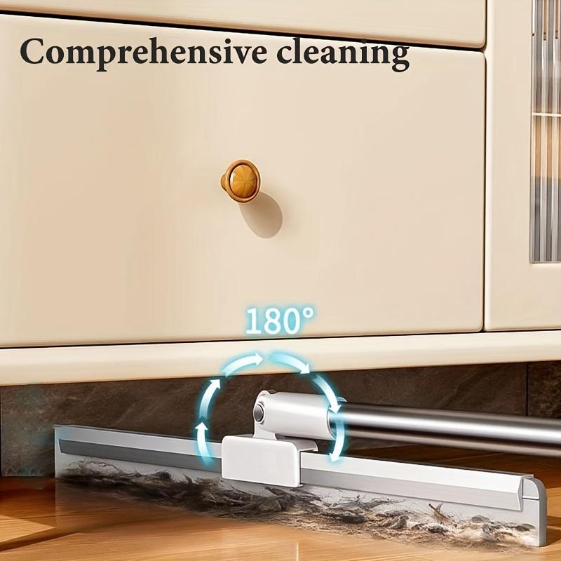 Magic Broom Silicone Squeegee: Effortless Cleaning for Floors, Cars, Glass, and Walls - Rotatable, Adjustable, and Suitable for Bathroom