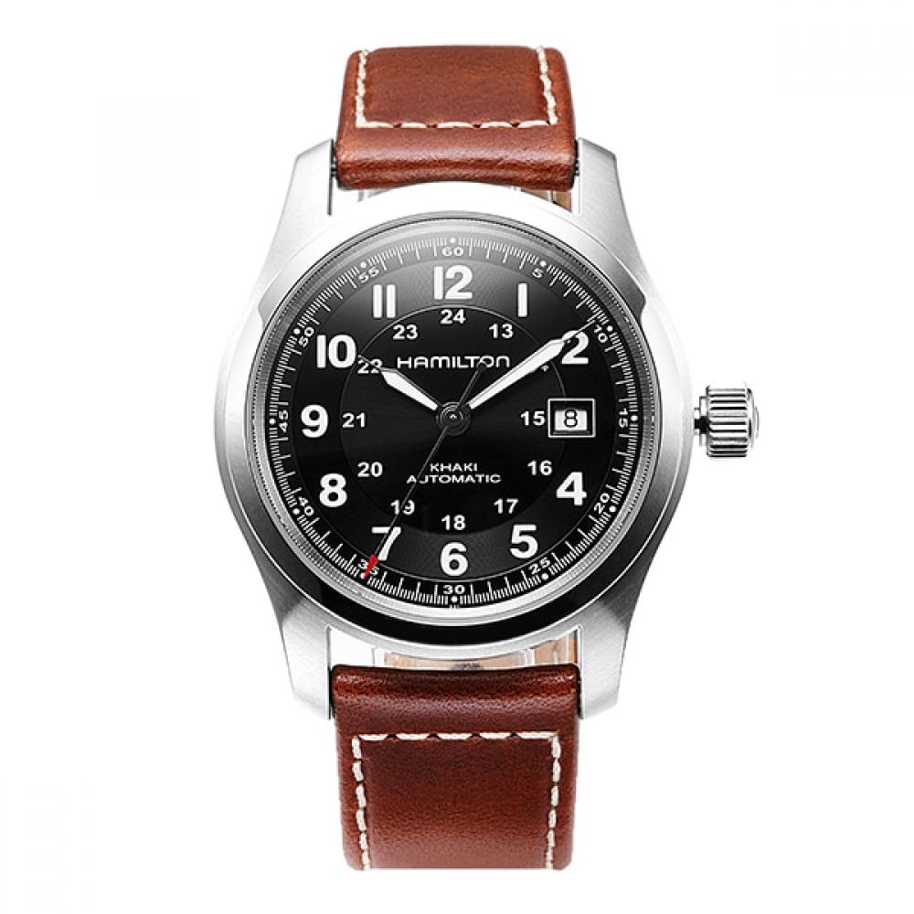 

Чоловічий шкіряний годинник Hamilton H70555533 Khaki Field S H70555533