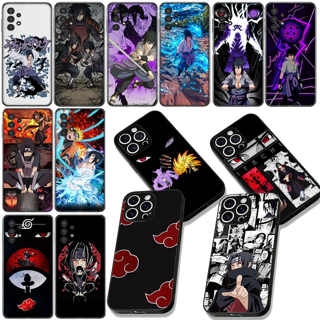 Akatsuki Itachi Uchiha Narutos Sasuke Phone Case for Motorola Moto G86 G14 G35 G34 G45 G55 G67 G75 G85 G24 G15 G54 G57 Power