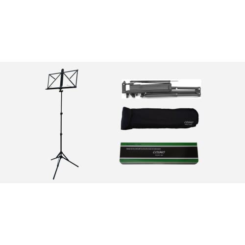 Cosmo M.S Techno Aluminum Folding Music Stand with Storage Bag F33A