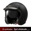 Best-Selling 3/4 DOT Motorcycle Helmet for Men & Women – Retro Scooter/Moped/Cruiser Style