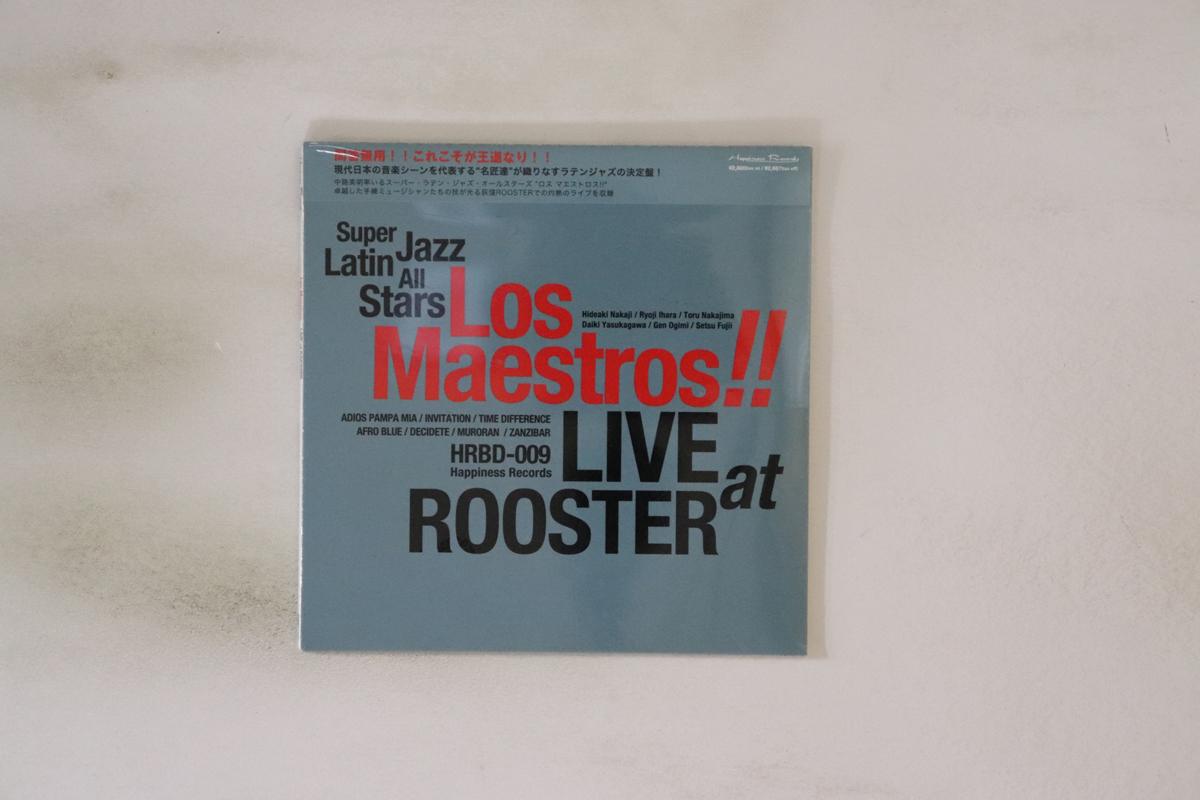 

CD LOS MAESTROS!! - Live At ROOSTER HRBD9 HAPPINESS 2008 Japan Obi Jazz Used