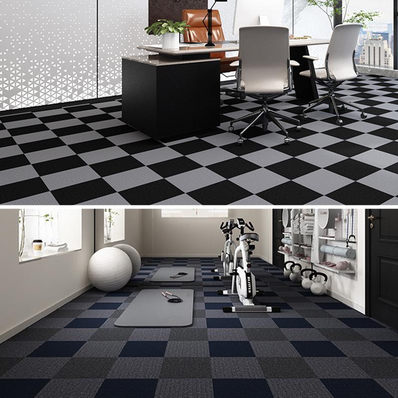 20Pcs Peel And Stick Carpet Tiles Removable Adhesive Floor Stickers DIY Indoor Home Decor Square Rug