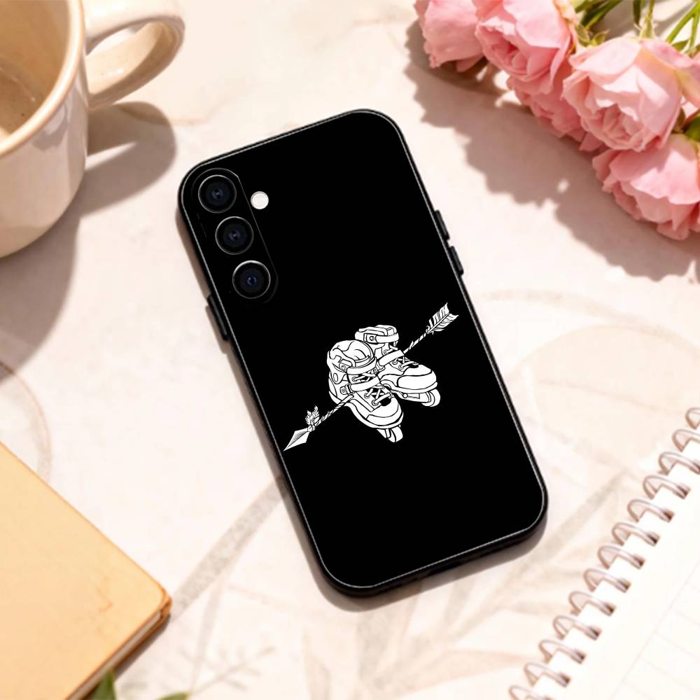 

Cool Play P-Patin Sports phone Case For Samsung Galaxy A73,A72,A71,A70,A53,A52,A51,Others Soft Black Shell Samsung a71 4g
