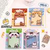 Cute Animal Sticky Notes for Students with Good Looking and Cartoon Messages Lovely Memo Pad Kawai Stationery and Small Prizes
