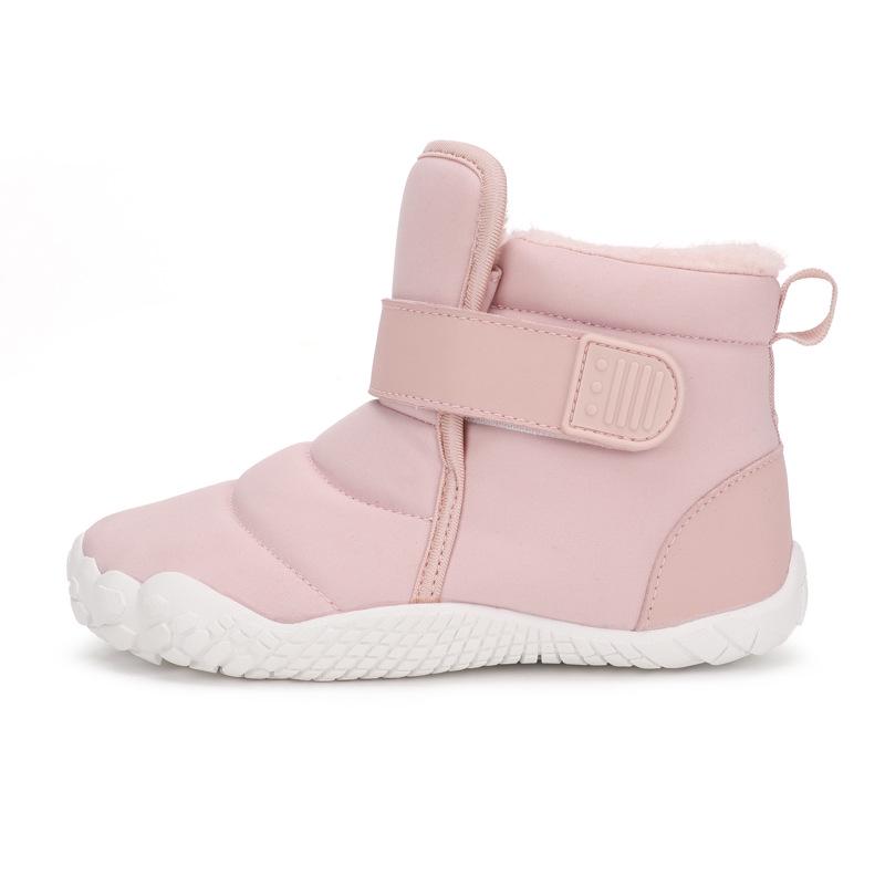 Children's Winter Snow Boots - Warm Cotton Shoes with Plush Lining for Boys and Girls