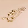Wood Garden Wind Chimes Golden Bells Ornaments For Patios Balcony Decoration Harmonious Tones