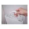 [Bulk purchase set of 2] Yamazaki Jitsugyo (Yamazaki) Stackable router storage case with slim lid, white, approx. W9.7XD20.2XH22.2cm, Smart TV