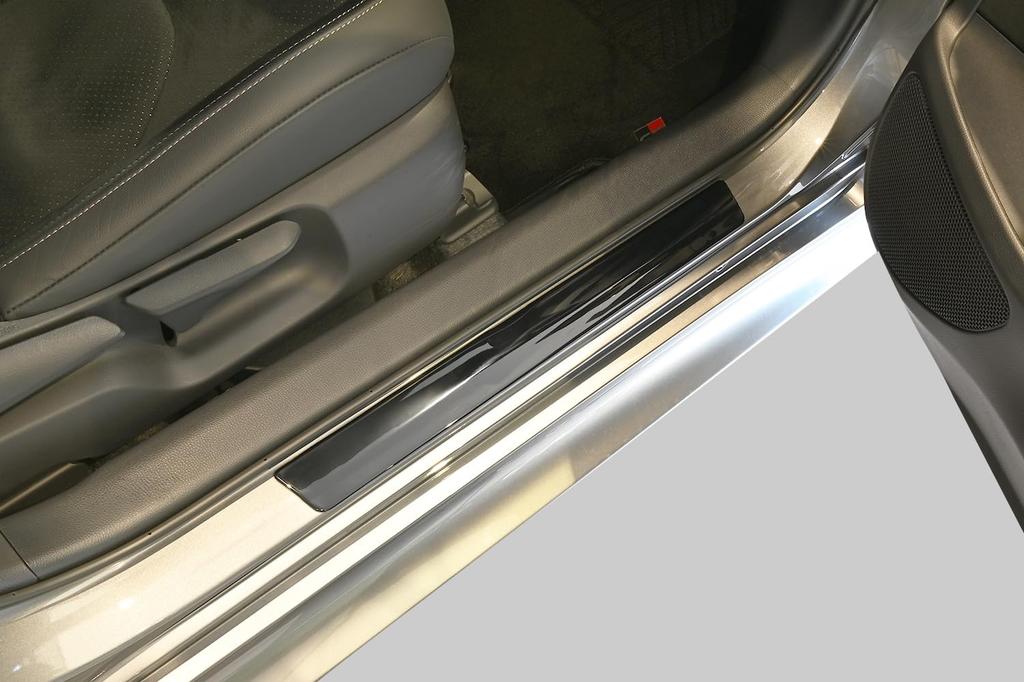 SecondStage Scuff Plate Panel for Toyota GR Yaris 2024 Piano Black T858BLK (January Onwards)
