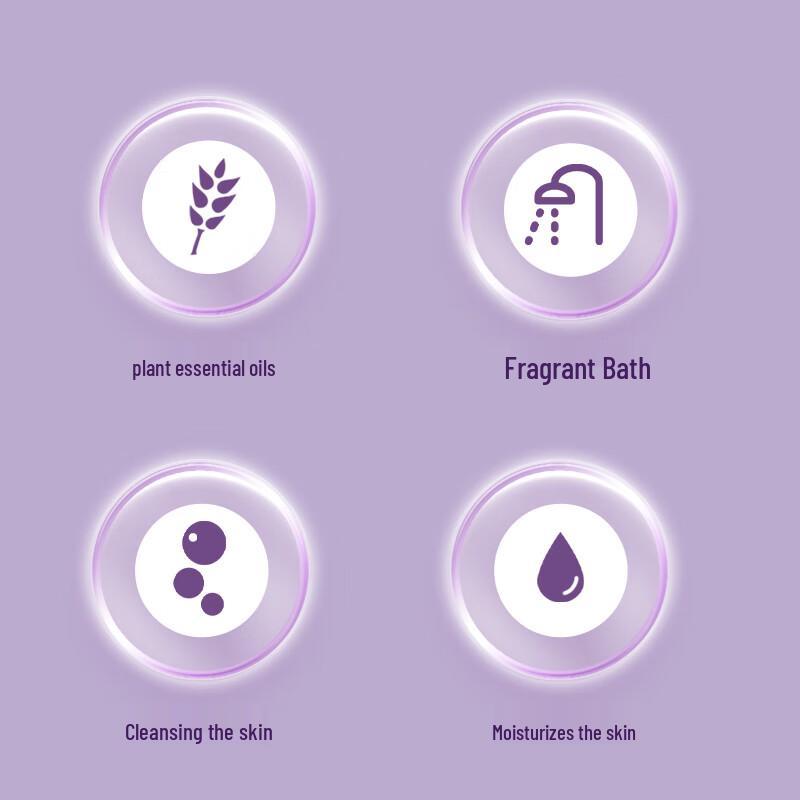 Princess Jieyou Lavender Essential Oil Shower Gel