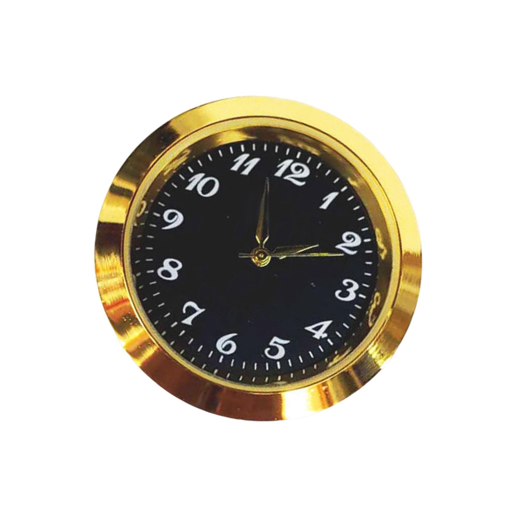 

Classic Clock Insert Easy to Read Clock Face DIY Mini Clock for Desk Office