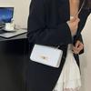 High Sense Fashion Temperament Small Square Bag Summer New Light Luxury Trend Chain Shoulder Messenger Bag Women