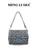 French Retro High-End Autumn/Winter Shoulder Tote: Large Capacity Fashion Handbag & Crossbody Bag