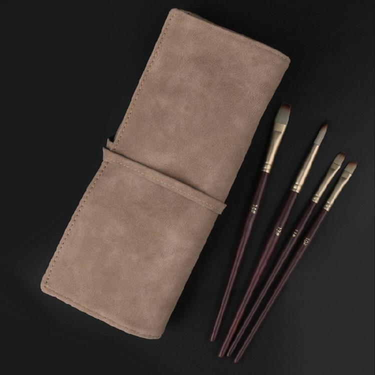 22Pcs Anti-sheding Nylon Paint Brush with Brush Holder, Perfect for Oil Acrylic Watercolor Painting