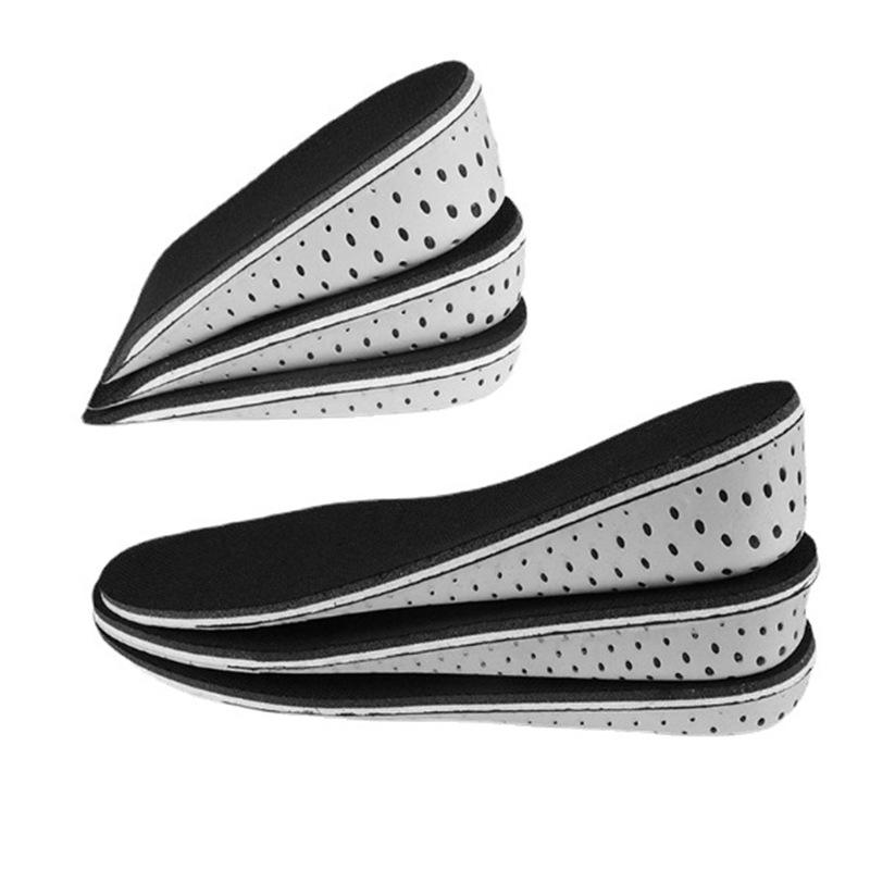 Comfortable Height-Increasing Insoles: Invisible Inner Pads for Sports, Men & Women, Full & Half Options