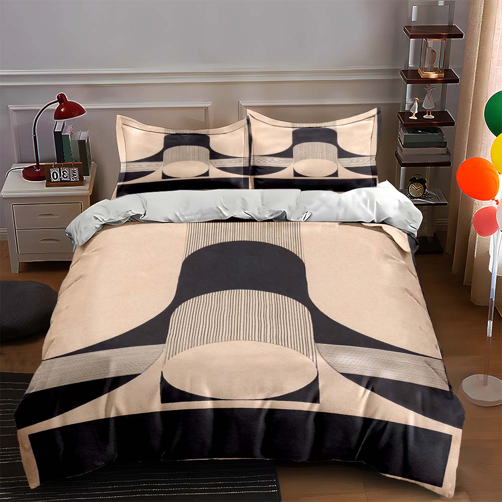 

Abstract geometric design. Bedding Duvet cover sets Duvet covers Pillowcases gifts (1 * Duvet Cover 2 * Pillowcases, without duvet insert) 135x200cm