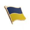 Alloy Ukrainian Flag Pins Flag Brooch Badge Travel Commemoration Show Your Support For Ukraine