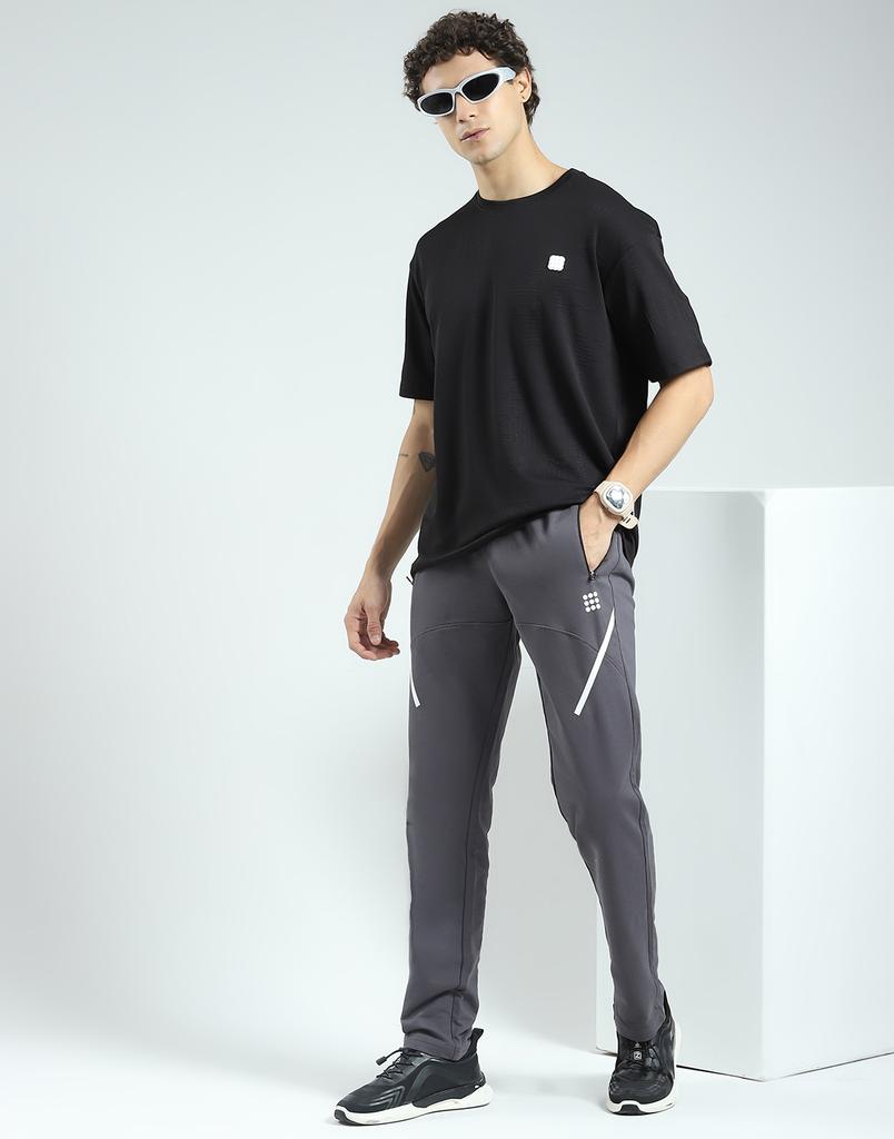 Rock It from House of Monte Carlo Men's Regular Fit Solid T-Shirt