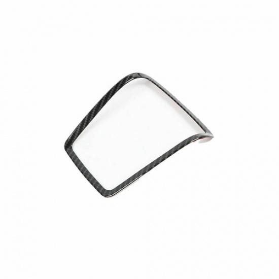 Cubierta de Volante ABS Estilo Fibra de Carbono Adorno Decorativo Para Ford F-150 2009-2014