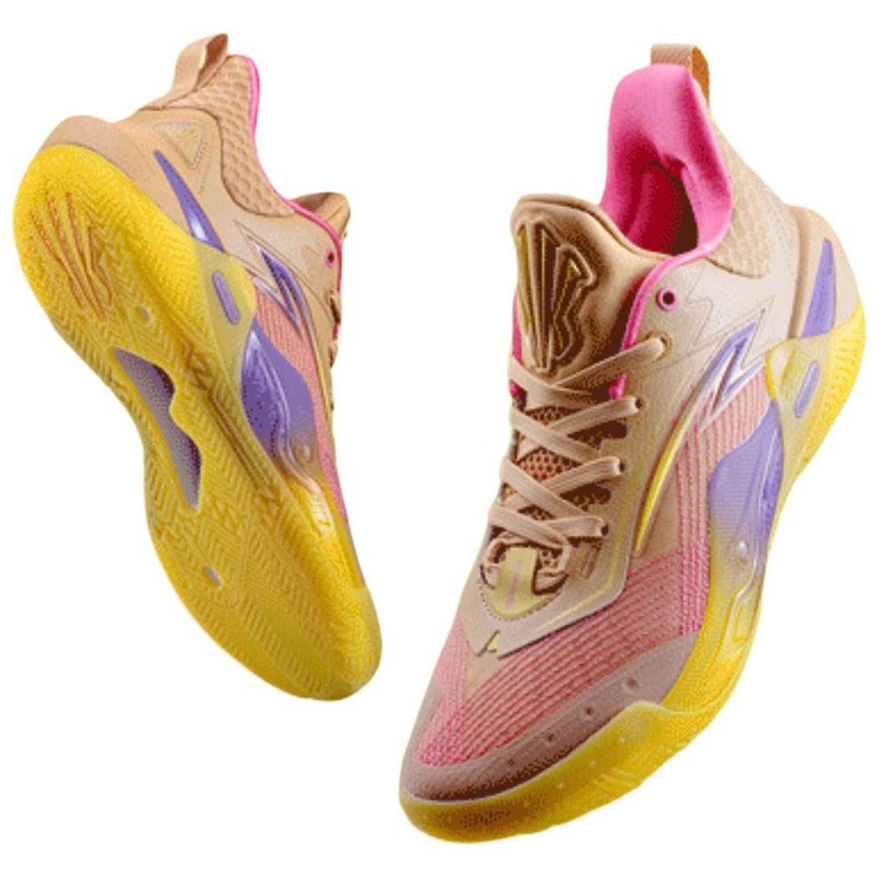 Anta Basketball Series Kyrie Pioneer 1 Speed Heart Of A Child Shock Absorption Wear Resistant Low Top Basketball Shoes Men Sneaker 112441120-2