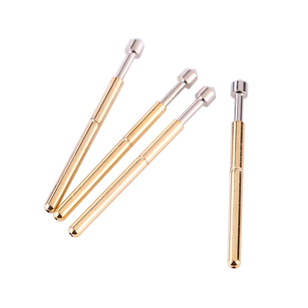 100 Pieces P75E2 Cone Head Dia 1.02mm Spring Test Probe PCB Testing Pin