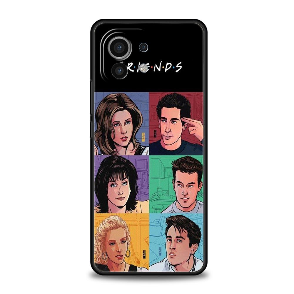 Friends Phone Case Cover for Xiaomi Mi 17 Pro Max 15 14 13 12 11 Ultra 15T 14T 13T 12T 11T Pro Lite Soft TPU Shell Fundas Capas