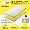 Nishikawa Sleep Lab Dots Supports the lower Distributes body Foldable Flexible structure for those who tend to have stiff lower Highly breathable with