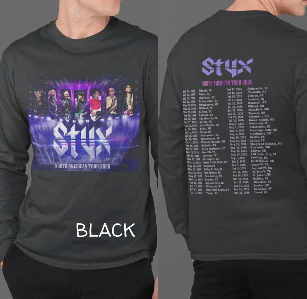 STYX 2026 North American Tour TShirt Unisex T-Shirt XXXL