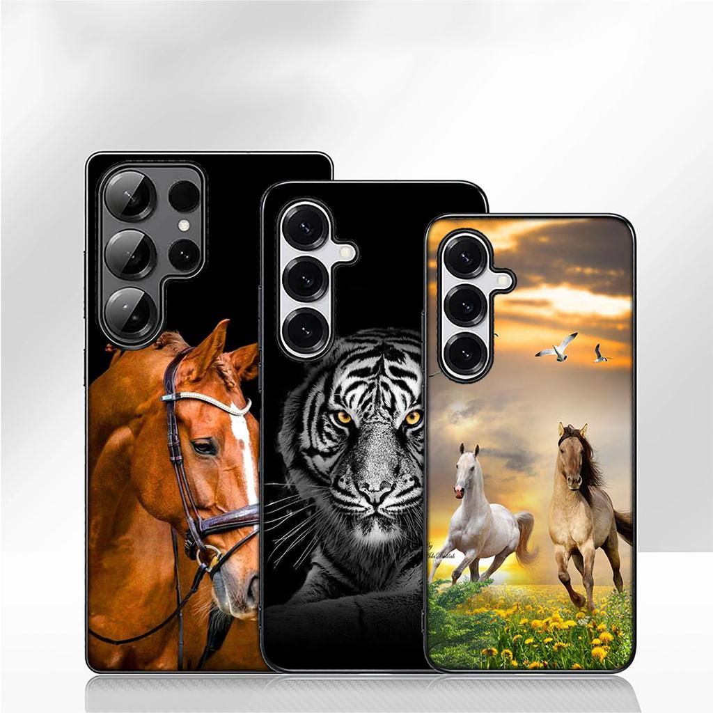 Tiger Lion Art Leopard Horse Cover Phone Case for Huawei P30 P20 P10 Mate 10 20 Pro Lite Y9A Y8S P Smart Y7 Y9 Prime Y6