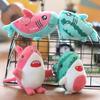 Adorable Shark Plush Keychain Cute Soft Toy For Backpacks And Key Rings