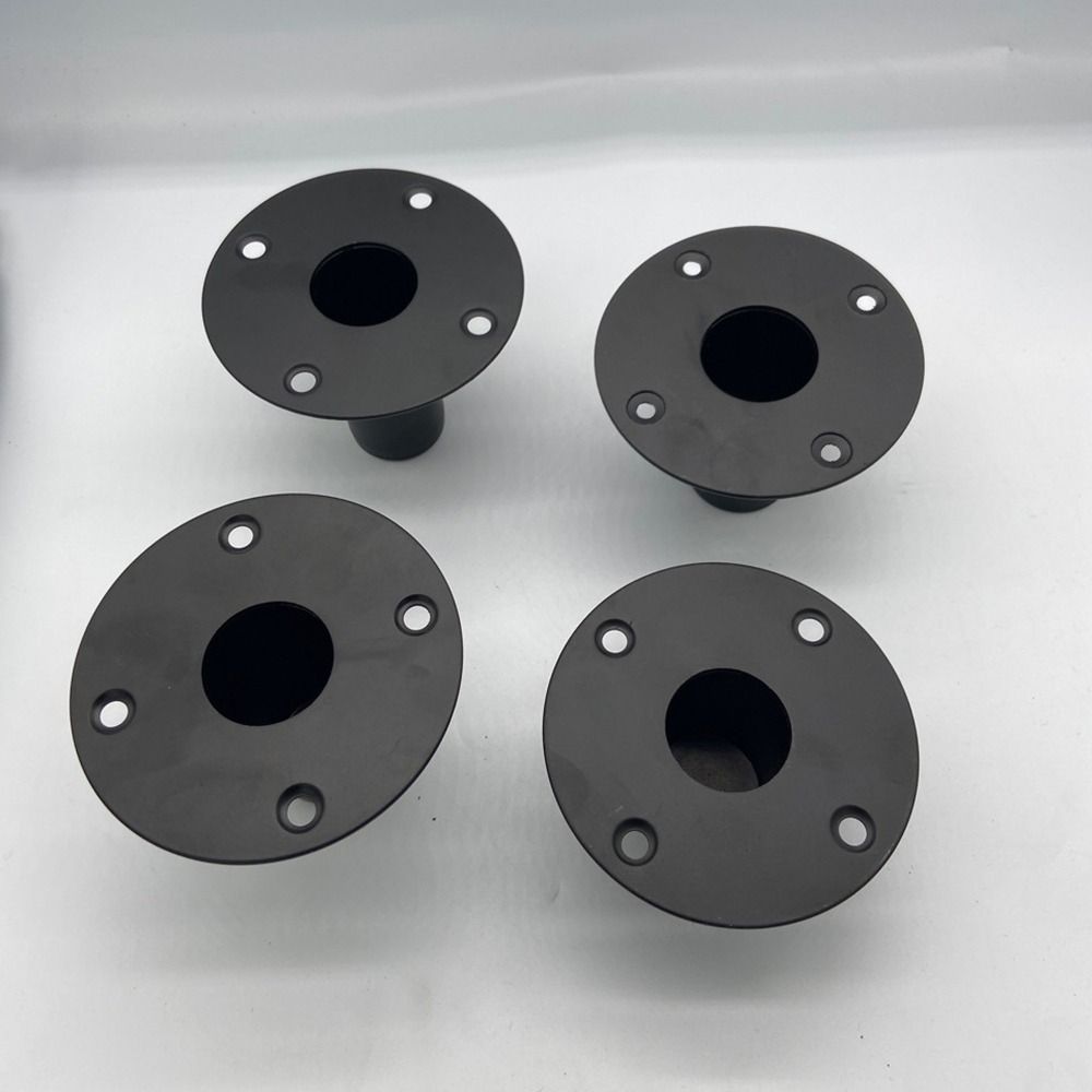 1Pcs with Screw Holes Speaker Stand Mounting Base Tray for Stage DJ Studio Audio Equipment