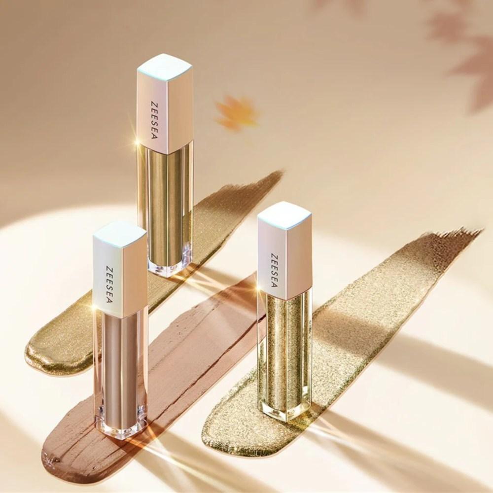 ZEESEA Erdtöne 3-Farben Lidschatten-Set