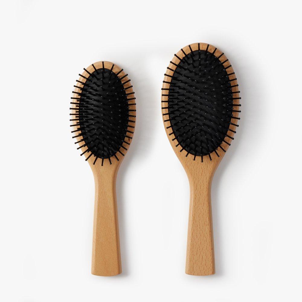 JAJU Plastic Pin Wood Brush 65mm