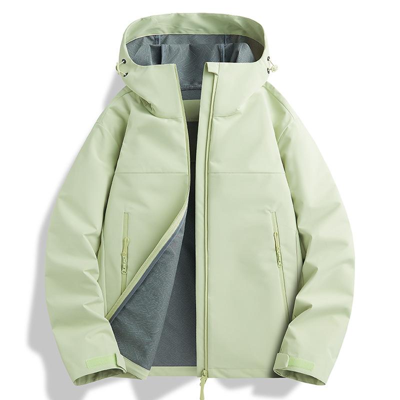 Jacket Windproof Waterproof Loose Men's and Women's Casual Fashion Versatile Mountaineering Couple Jacket Autumn and Winter Outdoor