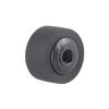 5Pcs Black Rubber Bearing Roller Guide Pulley Bearing Wheel Pinch Roller for Audios Radio Tape Recorder Accessories