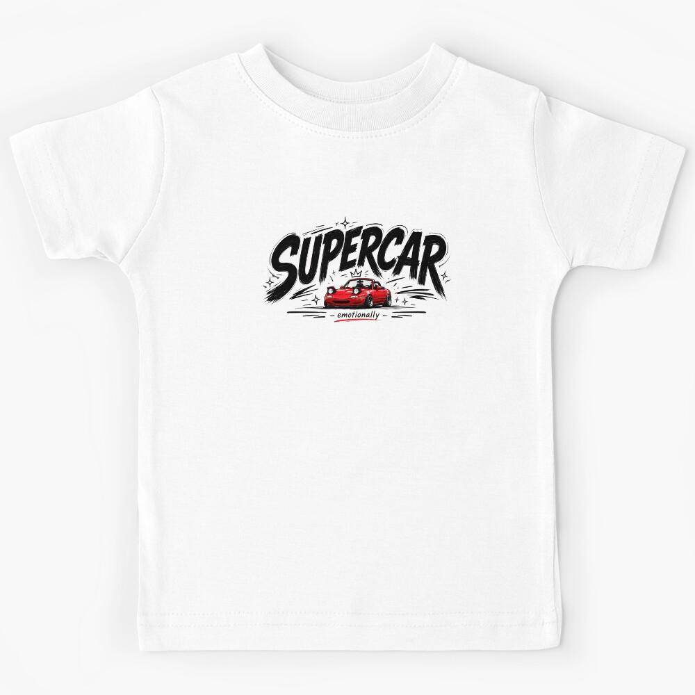 Emotionally Supercar Funny JDM Car Meme Kids T-Shirt 170