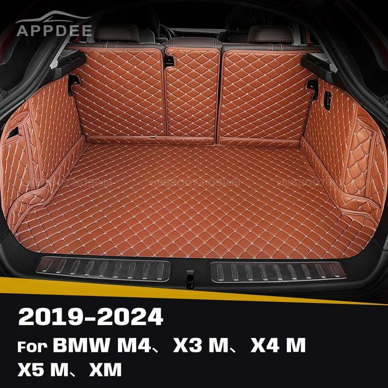 For BMW M4 2024 X3 M X4 M X5 M XM Auto Full Coverage Trunk Mat Car Cargo Liner Interior Accessories