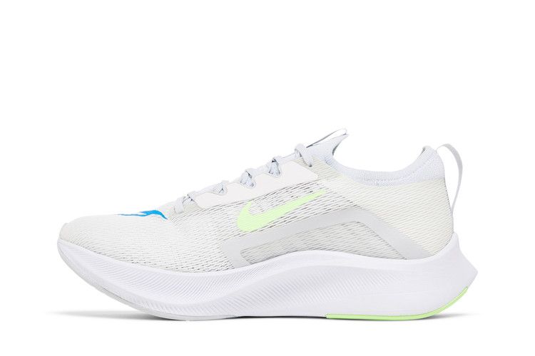 Nike Zoom Fly 4 Summit White Imperial Blue Lime Glow