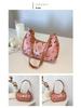 Korean Style Versatile Women's Shoulder Bag - Autumn/Winter Fashion Dumpling Print Bag