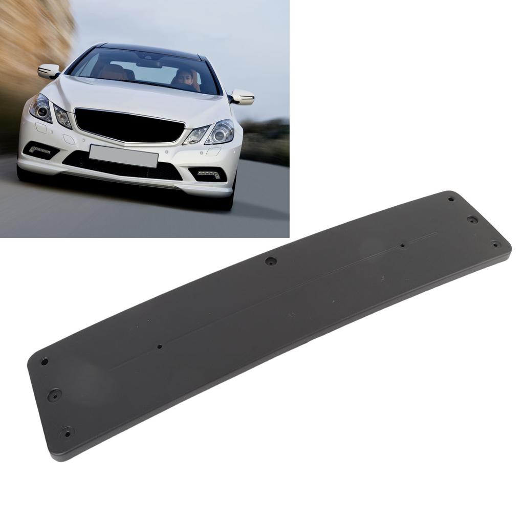 Front Bumper License Plate Bracket Frame For Mercedes-Benz E-Class W212 2009-2016 EU-Plug 2128170078 License Tag Plate Holder