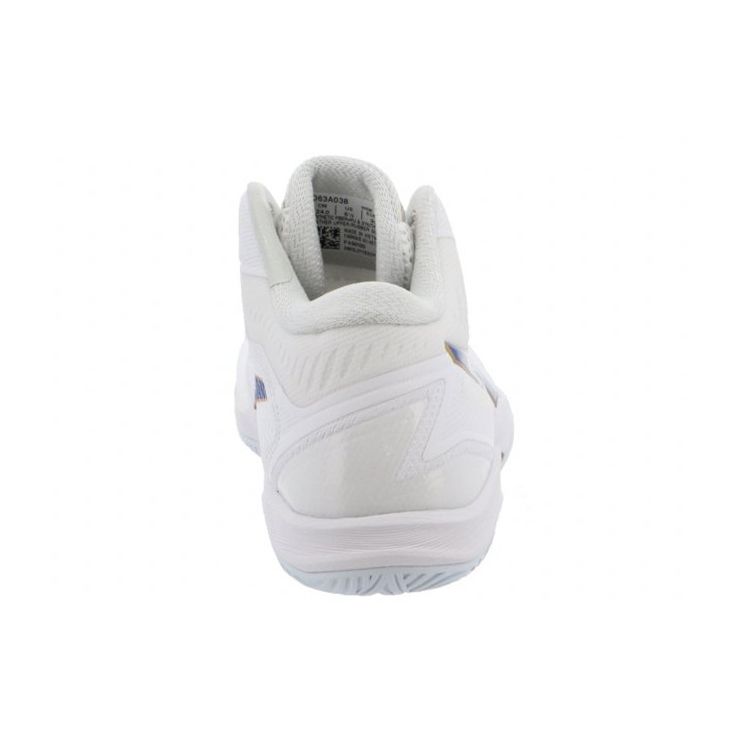 Asics Gel-Hoop V12 Basketballschuhe Herren Sneaker Weiß Blau 1063A038-109