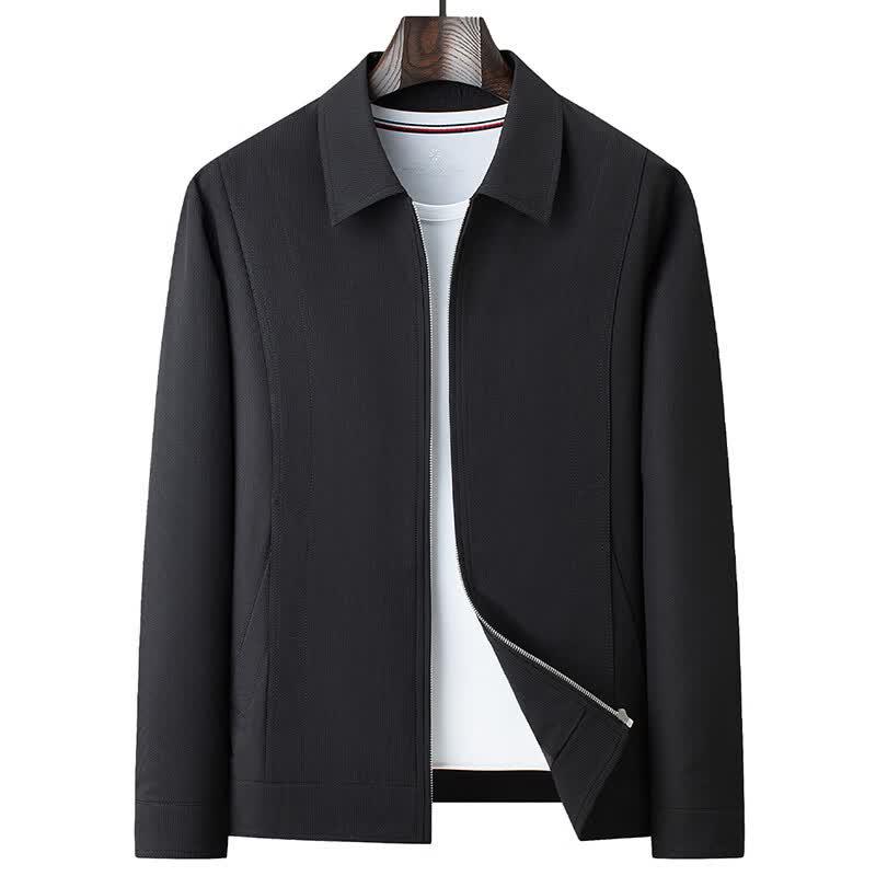 Fengxun Men's Lightweight Casual Business Jacket