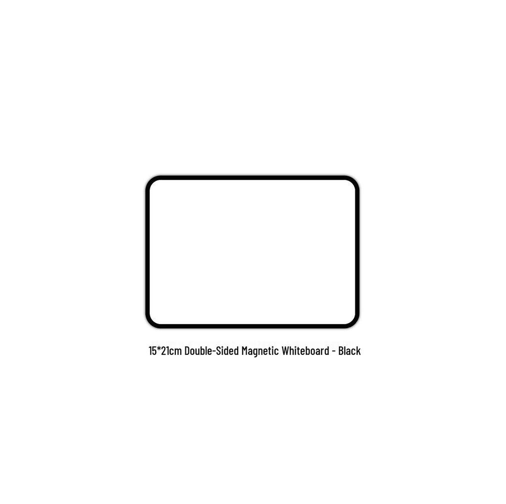 Double-sided Magnetic Desktop Whiteboard for Home & Office - Erasable Blackboard for Teaching & Children's Handwriting.