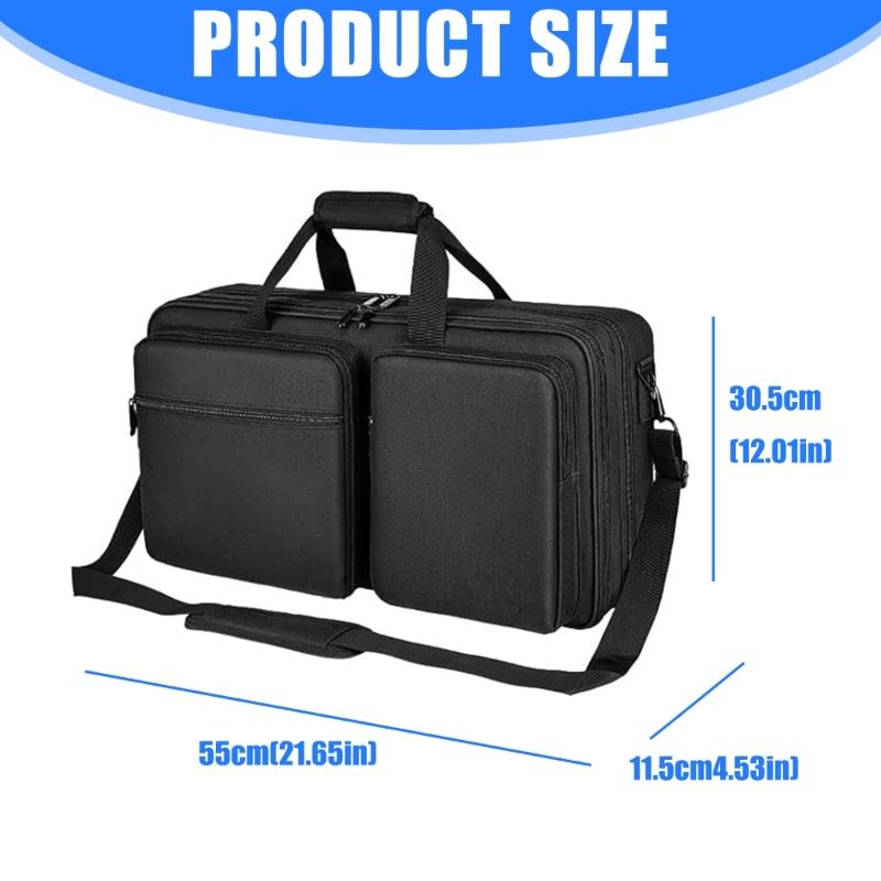 Professional DJ Equipment Bag for DDJ RR Controllers Featuring Multiple Compartment Storage Carrying Case Scratchproof